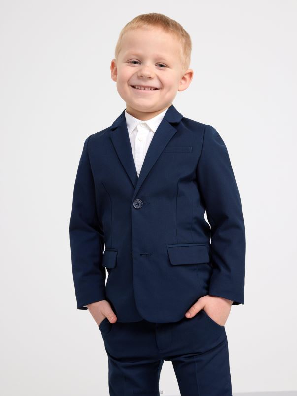 îmbrăcăminte VHZ2F3062 blazer bleumarin închis copii marina Lindex