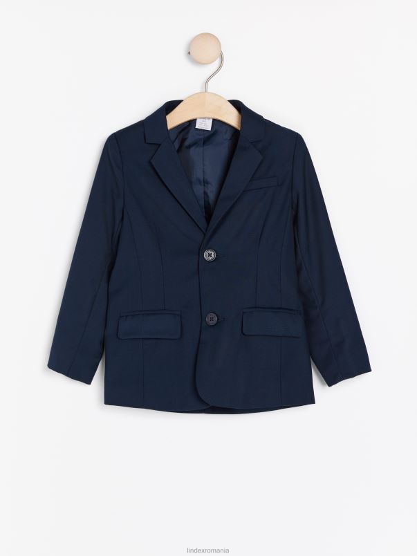 îmbrăcăminte VHZ2F3062 blazer bleumarin închis copii marina Lindex