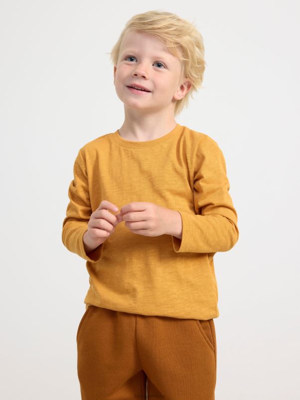 îmbrăcăminte VHZ2F2687 top copii galben praf Lindex