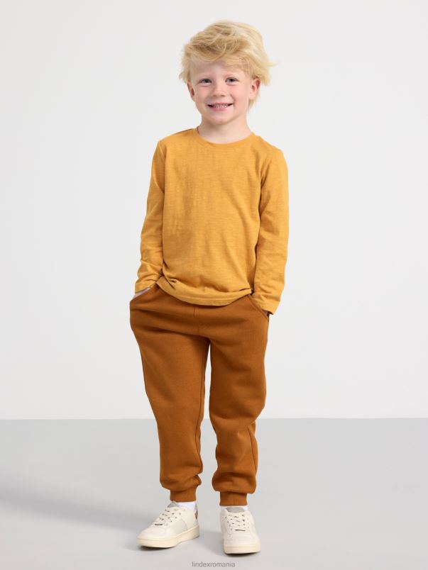 îmbrăcăminte VHZ2F2687 top copii galben praf Lindex