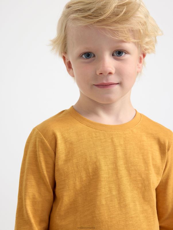 îmbrăcăminte VHZ2F2687 top copii galben praf Lindex