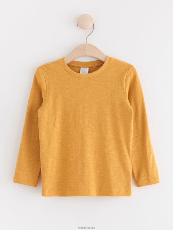 îmbrăcăminte VHZ2F2687 top copii galben praf Lindex