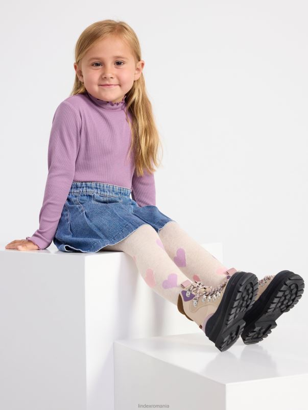 îmbrăcăminte VHZ2F2739 deasupra cu volane copii liliac praf deschis Lindex