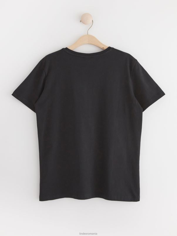 îmbrăcăminte VHZ2F2770 tricou copii negru Lindex