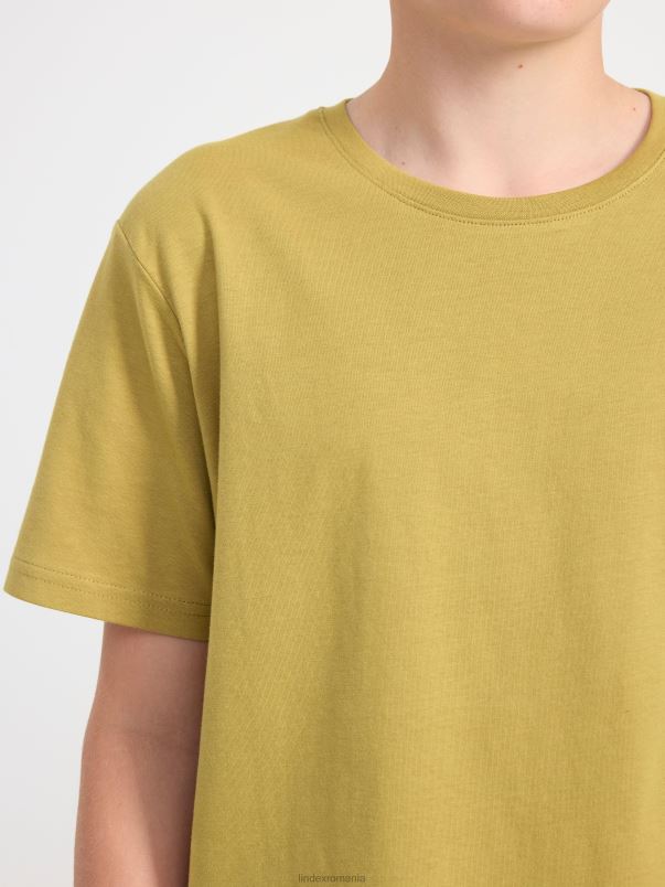 îmbrăcăminte VHZ2F2789 tricou copii verde tei praf Lindex