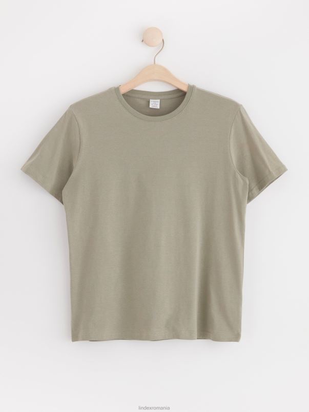 îmbrăcăminte VHZ2F2801 tricou copii kaki deschis Lindex