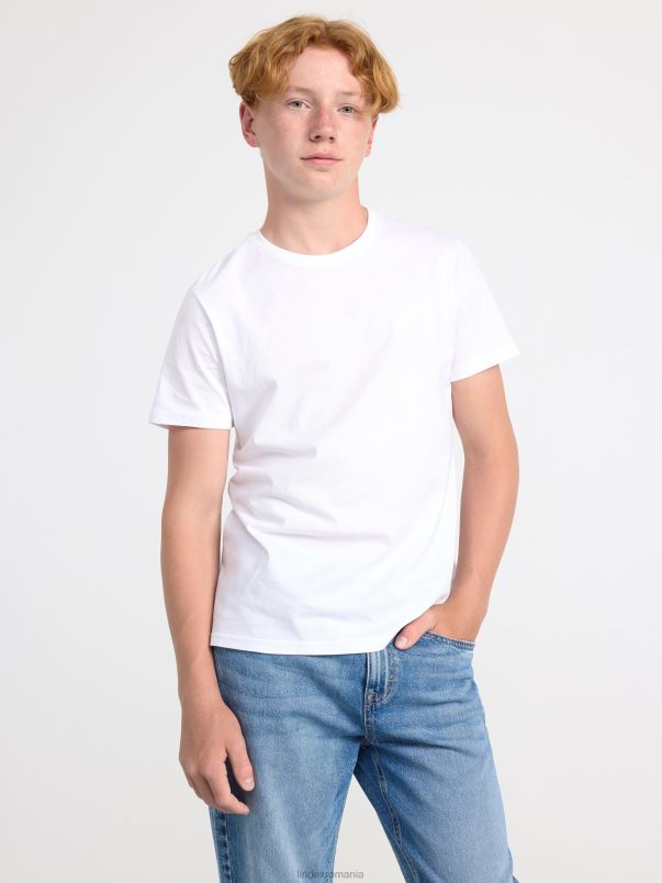 îmbrăcăminte VHZ2F2844 tricou copii alb Lindex