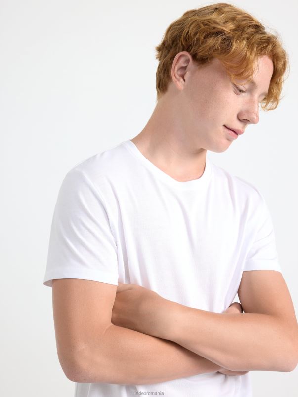 îmbrăcăminte VHZ2F2844 tricou copii alb Lindex