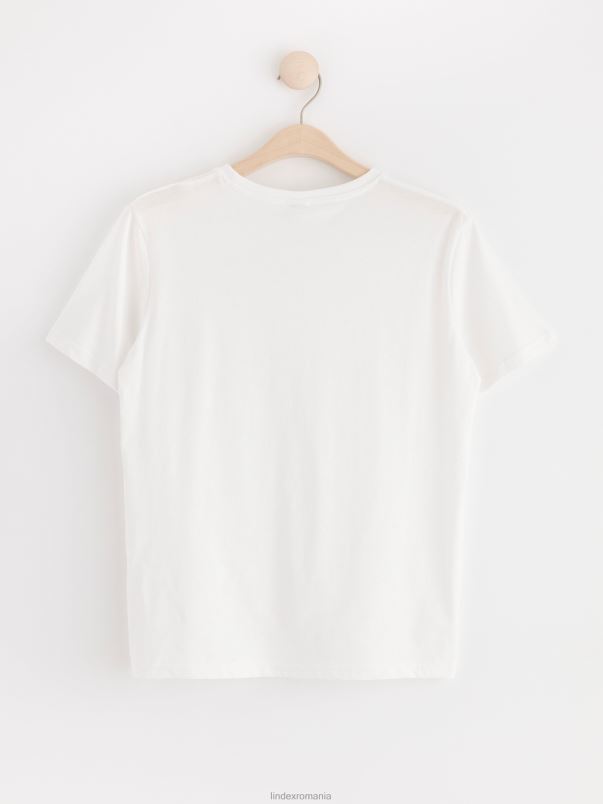 îmbrăcăminte VHZ2F2844 tricou copii alb Lindex