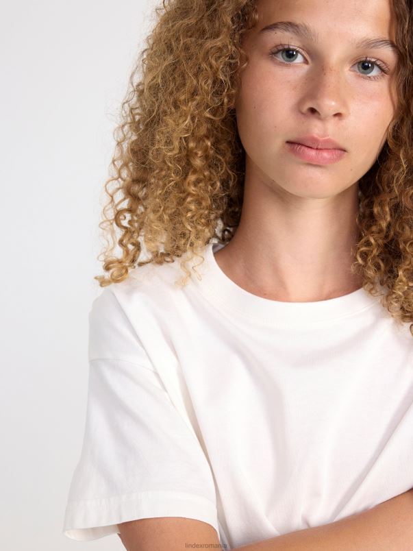 îmbrăcăminte VHZ2F2863 tricou copii aproape alb Lindex