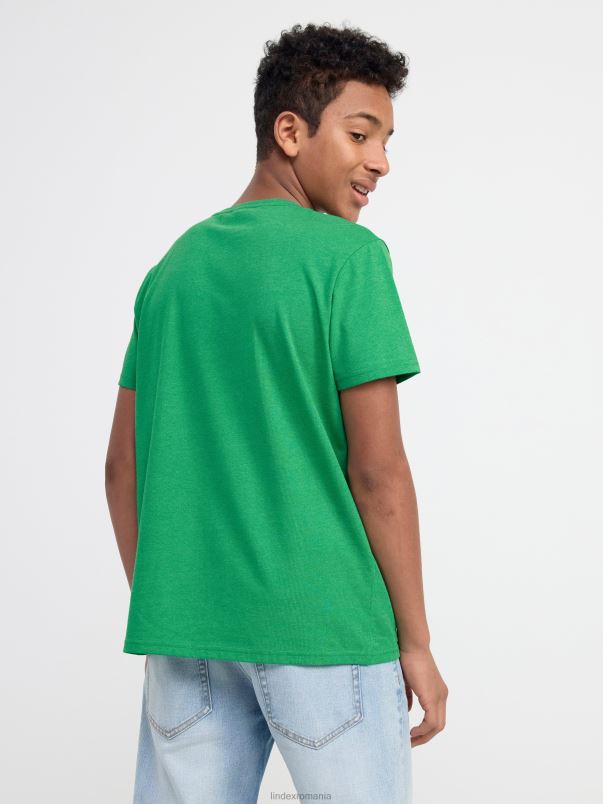 îmbrăcăminte VHZ2F2875 tricou copii verde Lindex
