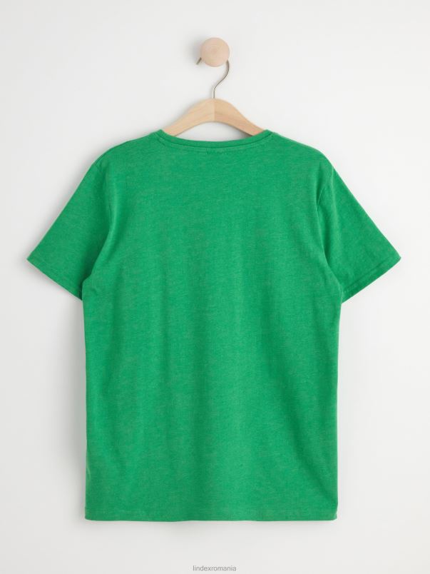 îmbrăcăminte VHZ2F2875 tricou copii verde Lindex