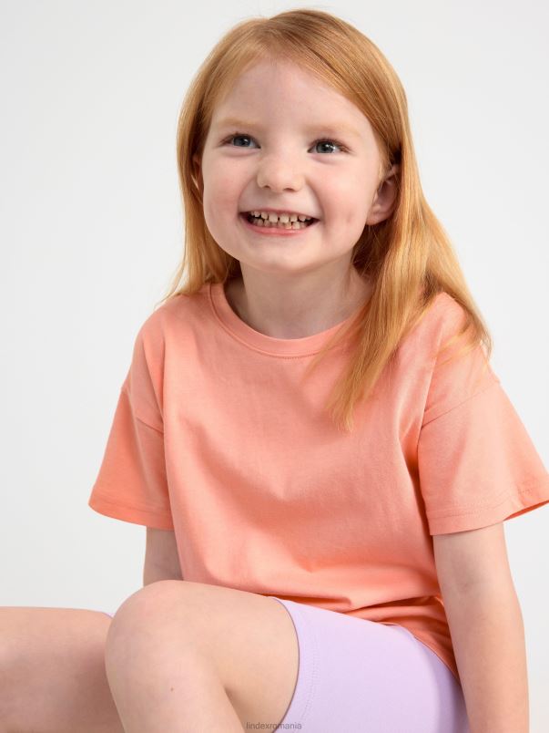 îmbrăcăminte VHZ2F2899 tricou supradimensionat copii coral deschis Lindex