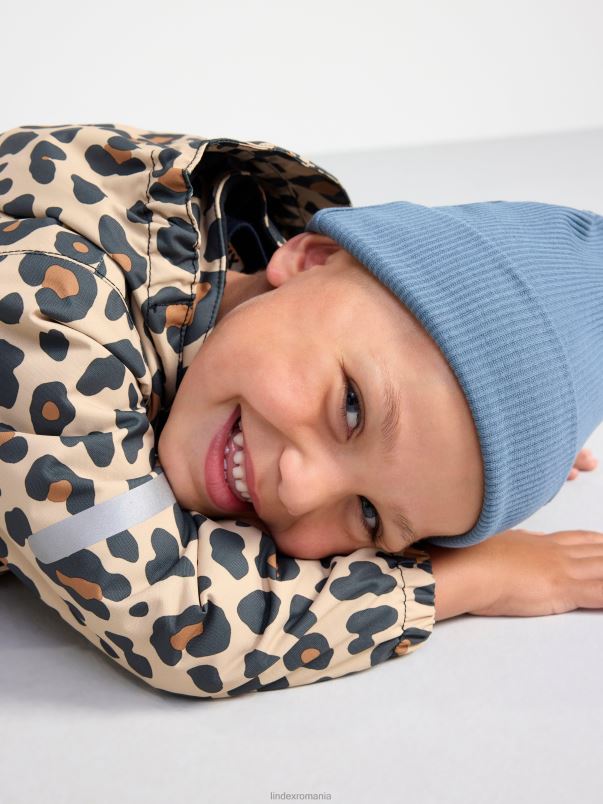 îmbrăcăminte VHZ2F3051 fixați salopeta impermeabilă cu căptușeală detașabilă din lână copii bej Lindex