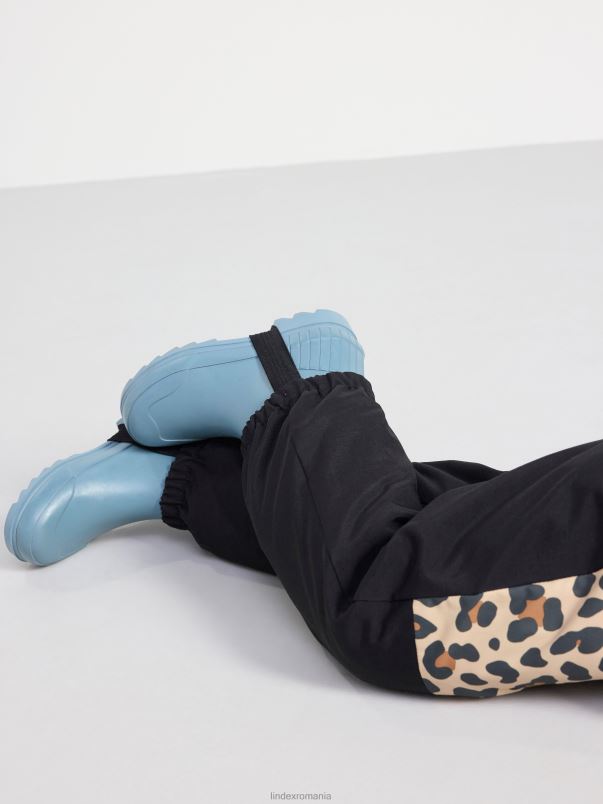 îmbrăcăminte VHZ2F3051 fixați salopeta impermeabilă cu căptușeală detașabilă din lână copii bej Lindex