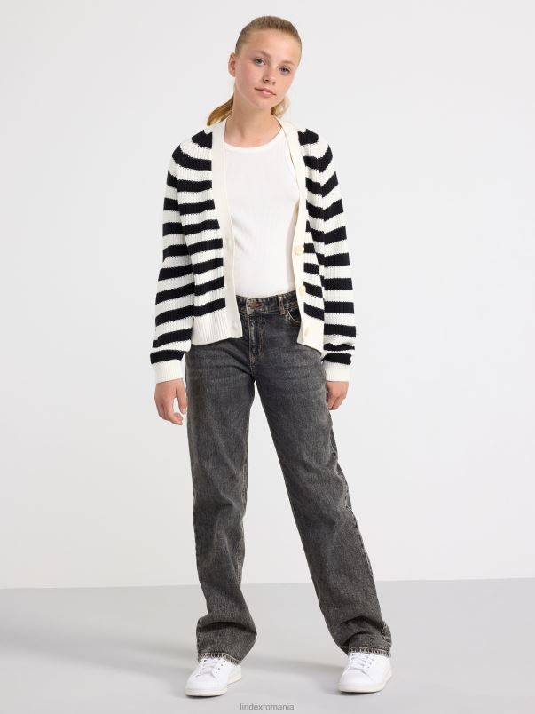 îmbrăcăminte VHZ2F3411 Bluza copii alb praf deschis Lindex