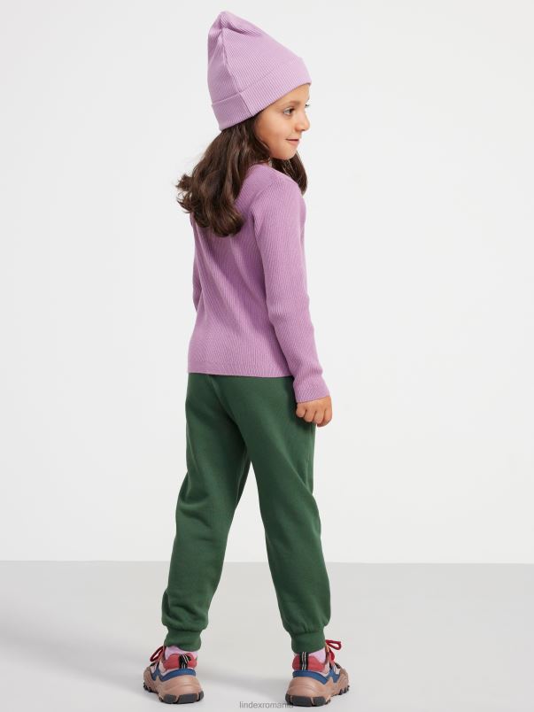 îmbrăcăminte VHZ2F3419 Bluza copii liliac praf deschis Lindex