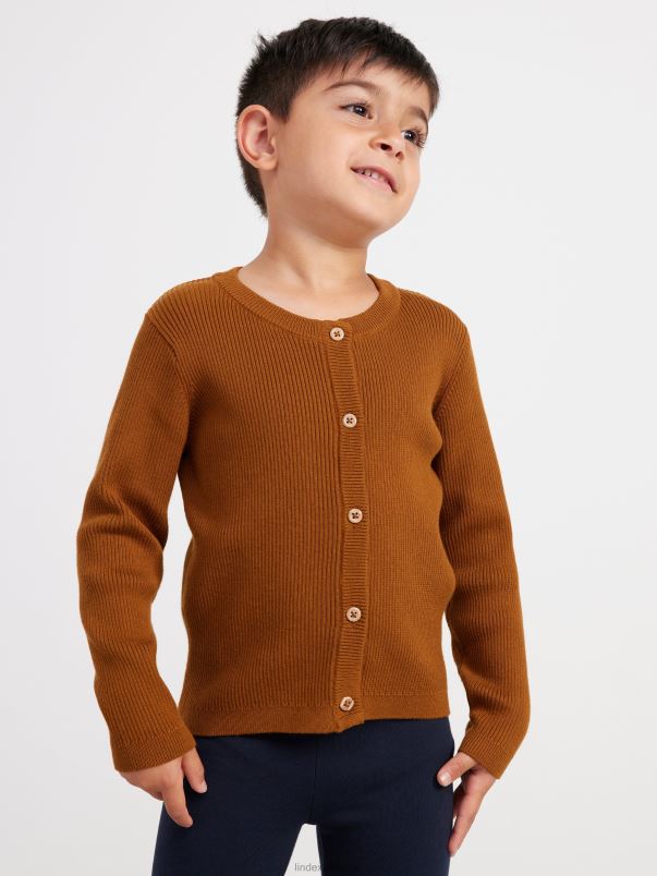 îmbrăcăminte VHZ2F3427 Bluza copii maro Lindex