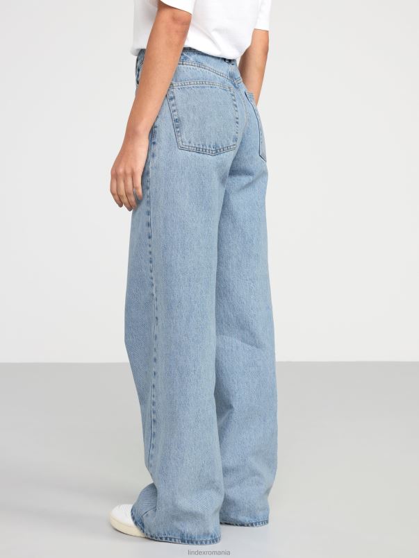 îmbrăcăminte VHZ2F606 blugi jackie cu talie înaltă extra largi femei denim lejer Lindex