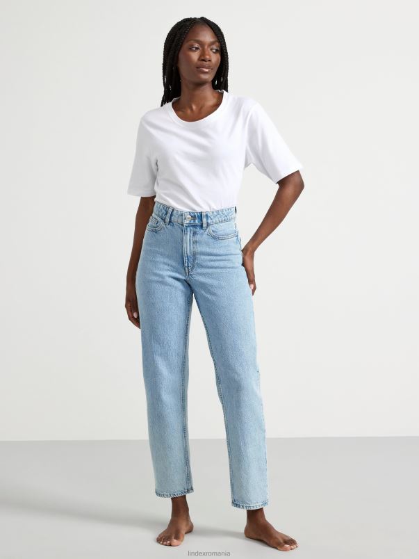 îmbrăcăminte VHZ2F607 nea blugi drepti tăiați femei denim lejer Lindex