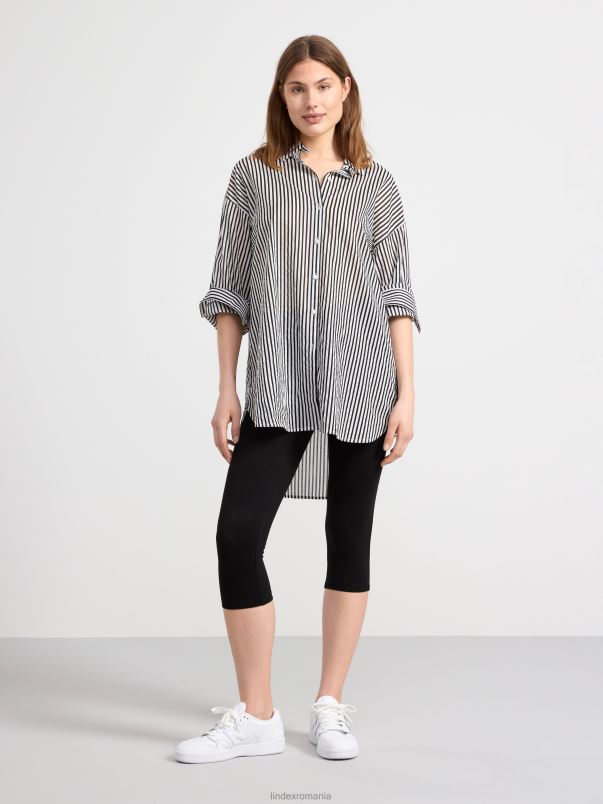 îmbrăcăminte VHZ2F1311 jambiere capri femei negru Lindex