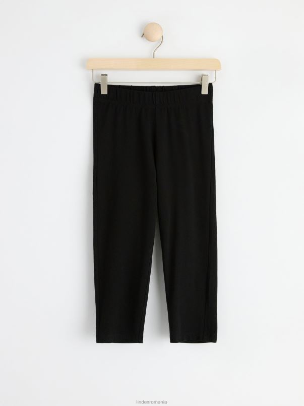 îmbrăcăminte VHZ2F1311 jambiere capri femei negru Lindex