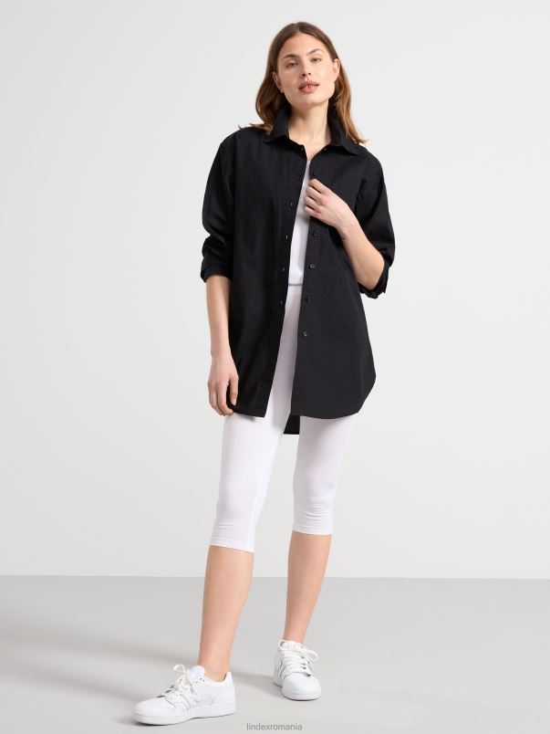 îmbrăcăminte VHZ2F1312 jambiere capri femei alb Lindex