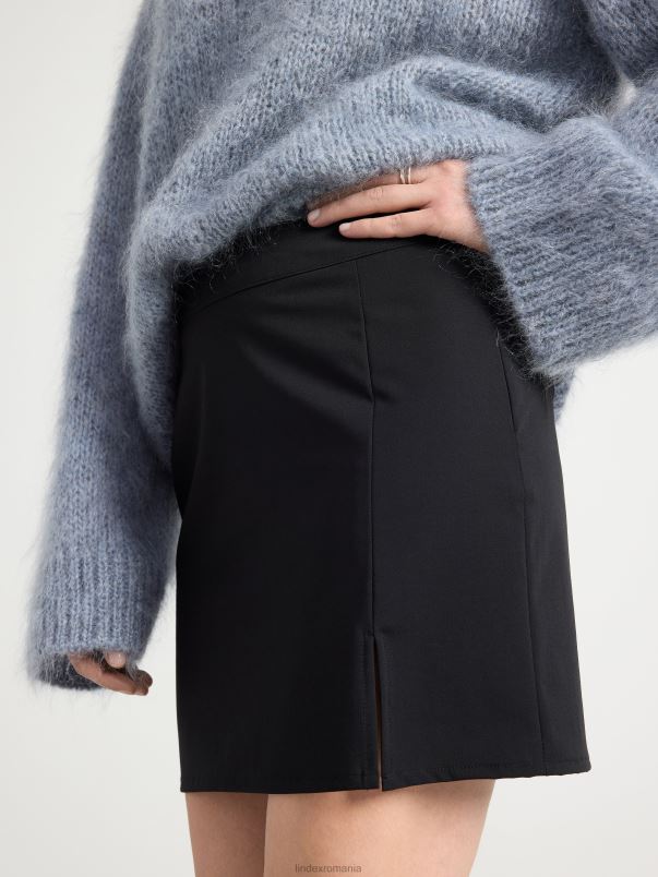 îmbrăcăminte VHZ2F658 fustă mini femei negru Lindex