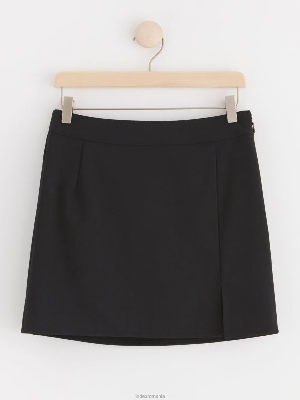 îmbrăcăminte VHZ2F658 fustă mini femei negru Lindex