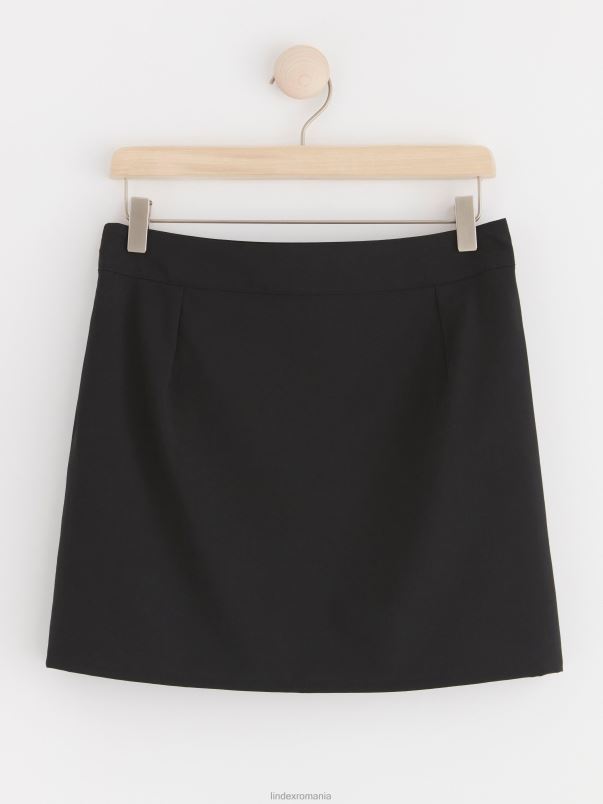 îmbrăcăminte VHZ2F658 fustă mini femei negru Lindex