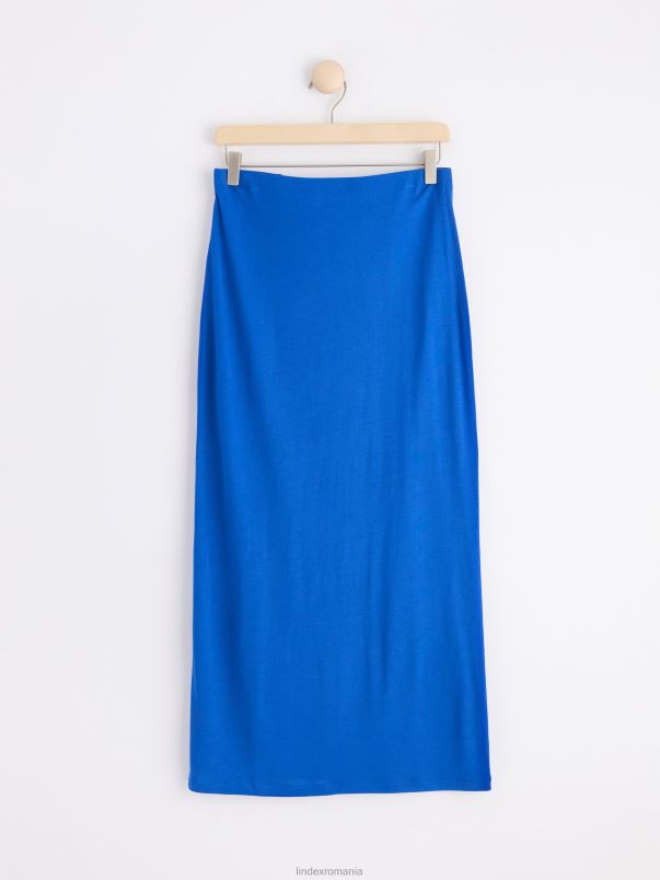 îmbrăcăminte VHZ2F669 fusta midi femei albastru Lindex
