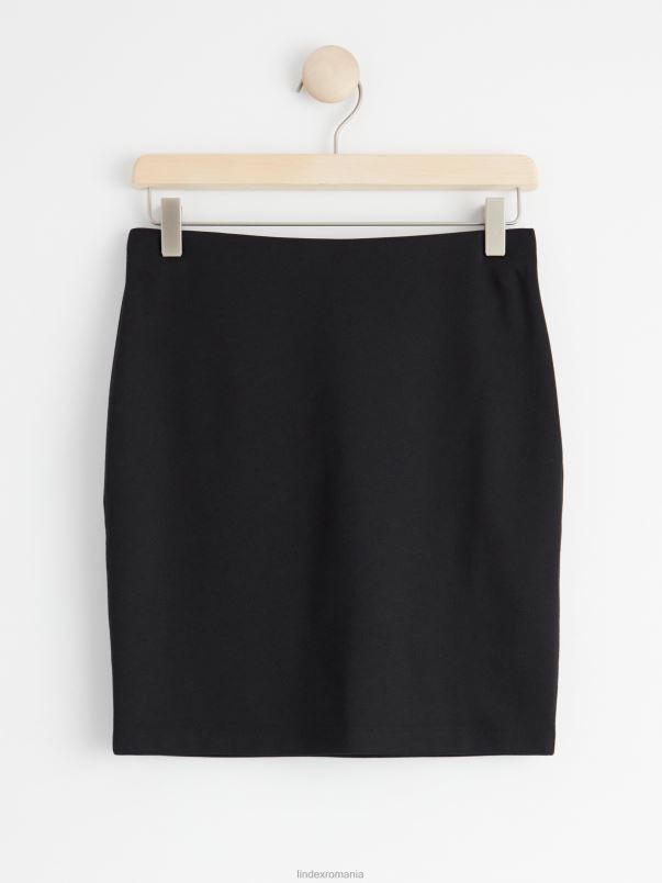 îmbrăcăminte VHZ2F674 fusta din jerseu femei negru Lindex