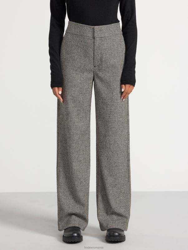 îmbrăcăminte VHZ2F485 lykke pantalonii largi femei negru Lindex