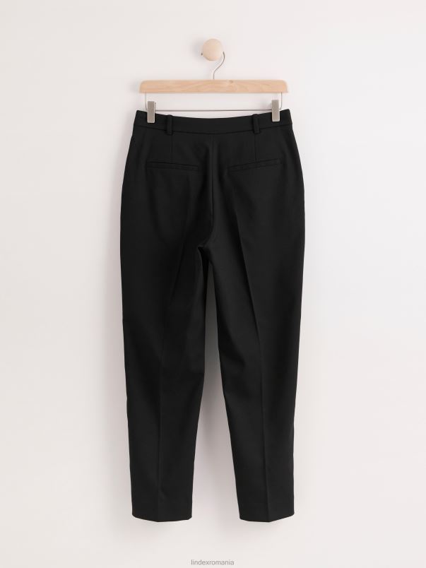 îmbrăcăminte VHZ2F520 pantaloni polly decupați cu talie înaltă femei negru Lindex