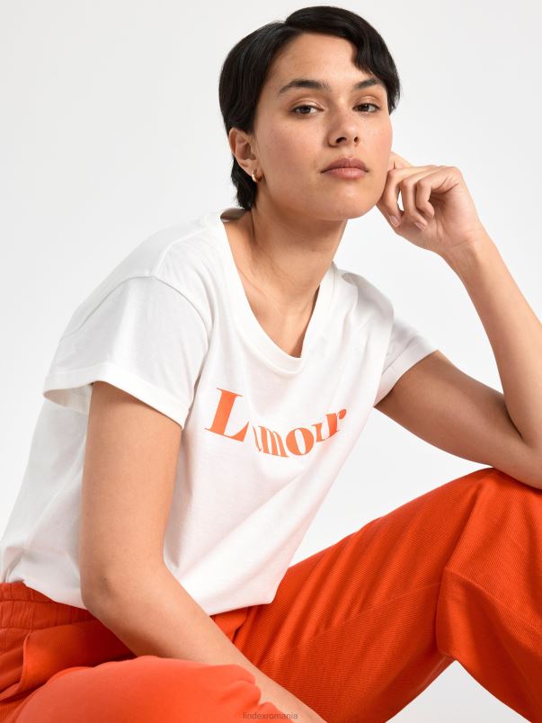 îmbrăcăminte VHZ2F548 pantaloni drepti din twill decupat bella femei roșu Lindex