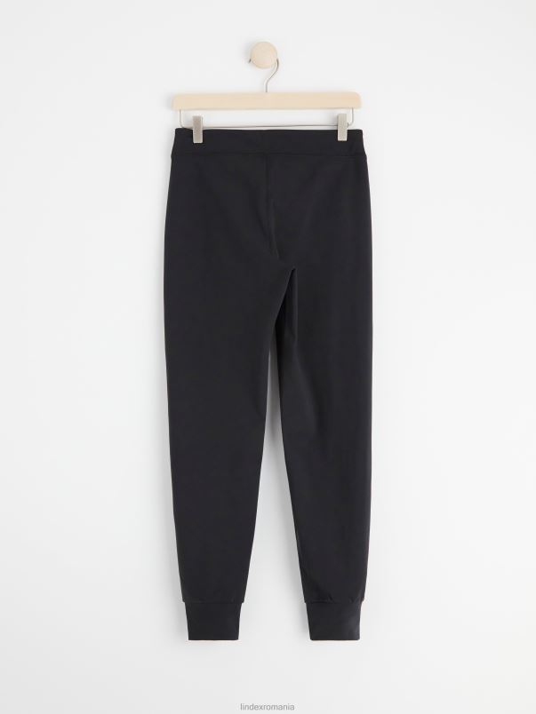 îmbrăcăminte VHZ2F561 pantaloni termolit femei negru Lindex