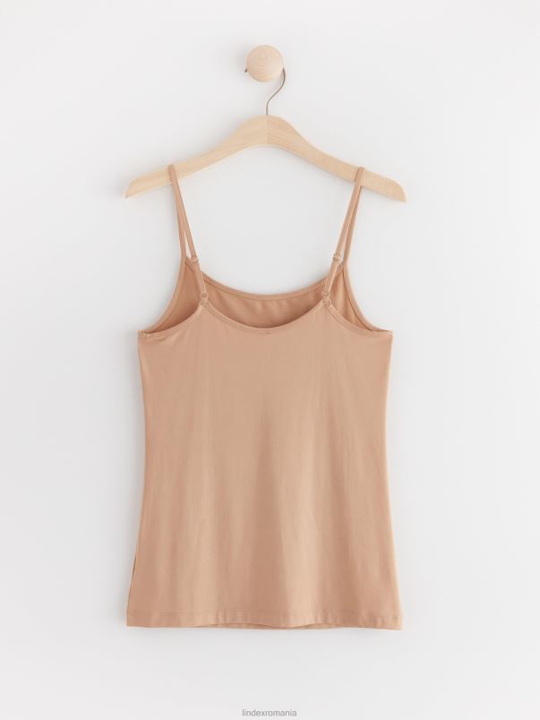 îmbrăcăminte VHZ2F2399 camizol femei bej Lindex