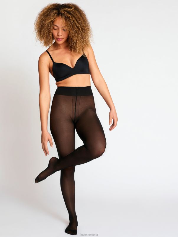 îmbrăcăminte VHZ2F2326 colanti semi-lucitori cu sustinere ferma 70 denari femei negru Lindex