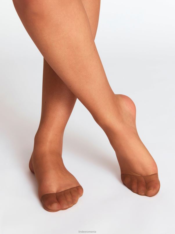îmbrăcăminte VHZ2F2338 Colanți semi-lucitori cu talie confortabilă 15 denari femei maro deschis Lindex