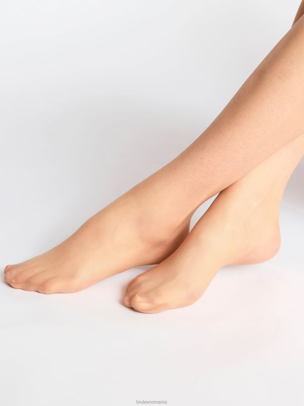 îmbrăcăminte VHZ2F2354 Colanți semi-lucitori cu talie înaltă, 20 de denari femei bej deschis Lindex