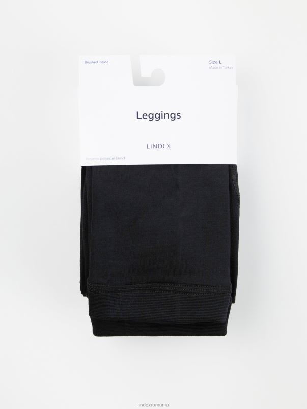 îmbrăcăminte VHZ2F2361 jambiere cu interior periat clasic femei negru Lindex