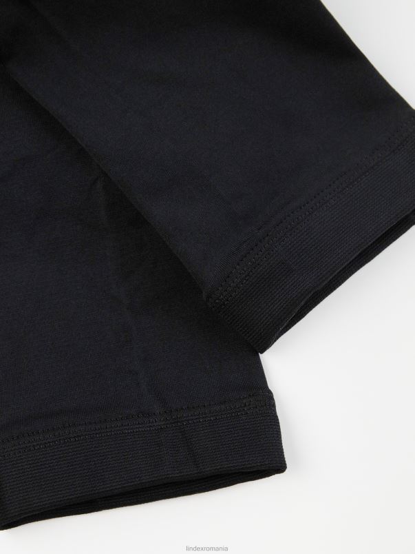 îmbrăcăminte VHZ2F2361 jambiere cu interior periat clasic femei negru Lindex