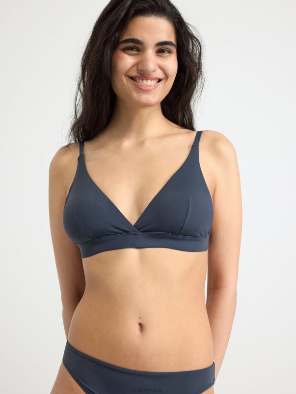 îmbrăcăminte VHZ2F1177 top de bikini triunghi femei albastru inchis Lindex
