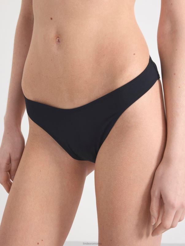 îmbrăcăminte VHZ2F1188 slip de bikini cu talie obișnuită femei negru Lindex