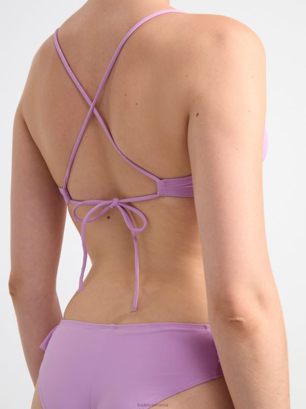 îmbrăcăminte VHZ2F1197 top de bikini triunghi cu volan femei liliac deschis Lindex