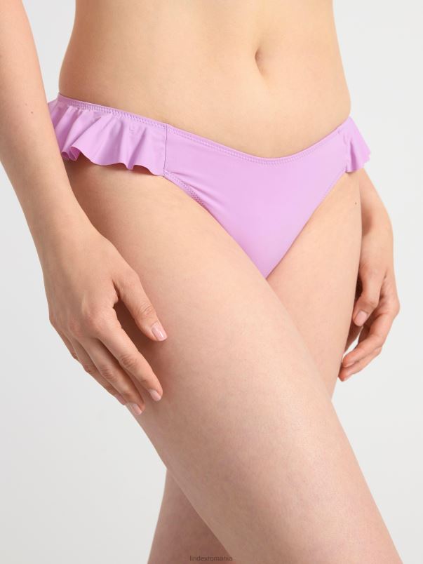 îmbrăcăminte VHZ2F1199 fund de bikini brazilian cu volan femei liliac deschis Lindex