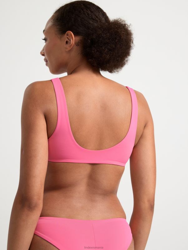 îmbrăcăminte VHZ2F1201 top de bikini necăptusit femei roz Lindex