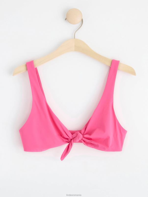 îmbrăcăminte VHZ2F1201 top de bikini necăptusit femei roz Lindex