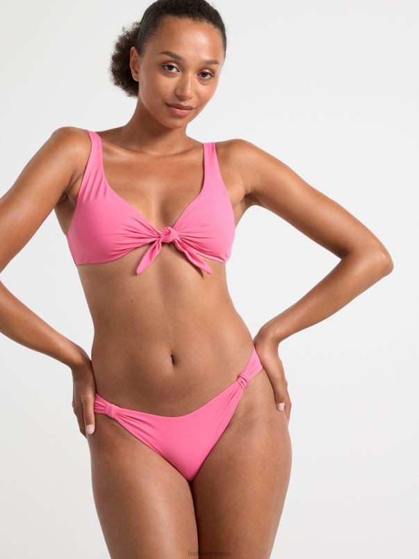 îmbrăcăminte VHZ2F1215 fund de bikini brazilian cu talie regulată femei roz Lindex