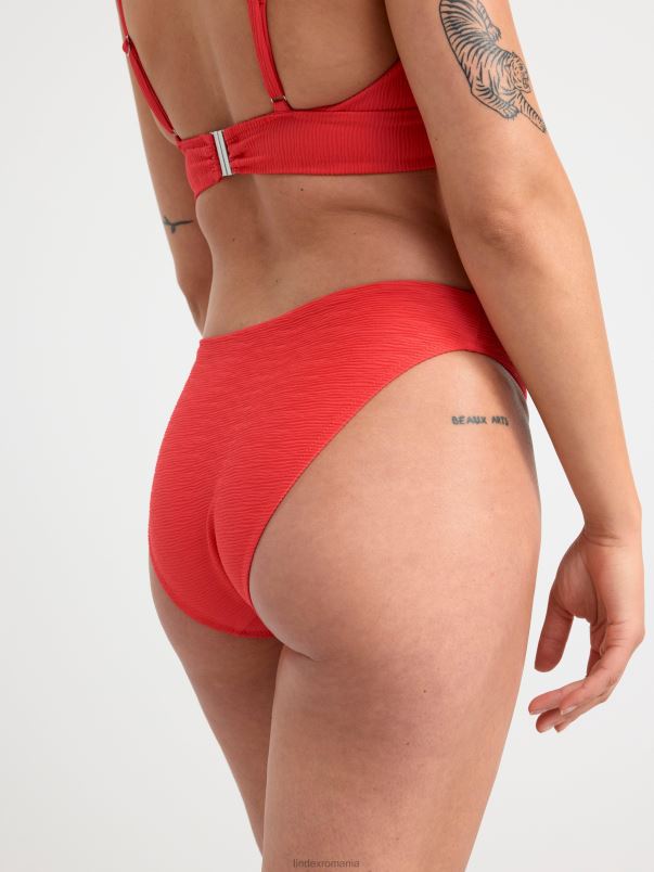 îmbrăcăminte VHZ2F1226 fund de bikini cu talie obișnuită femei lumina rosie Lindex